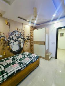 Bedroom Image of 1100 Sq.ft 3 BHK Builder Floor for rent in Dwarka Mor New Delhi for Rs. 18500