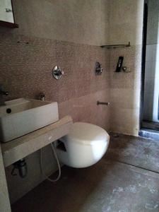 Common Bathroom Image of 1600 Sq.ft 3 BHK Apartment / Flat for rent in Mahaavir Jyoti, Kharghar Navi Mumbai for Rs. 55000