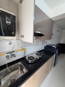 Kitchen Image of 850 Sq.ft 2 BHK Apartment / Flat for rent in Nav Anantam, Instrumentation Limited Colony Kota for Rs. 22000