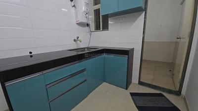 Kitchen Image of 410 Sq.ft 1 BHK Apartment / Flat for rent in Nirmiti 25 East, Kharadi Pune for Rs. 23000