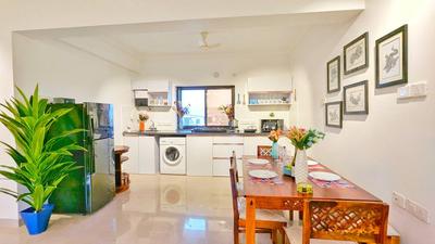Hall Image of 1200 Sq.ft 2 BHK Apartment / Flat for rent in Marna Siolim Goa for Rs. 70000