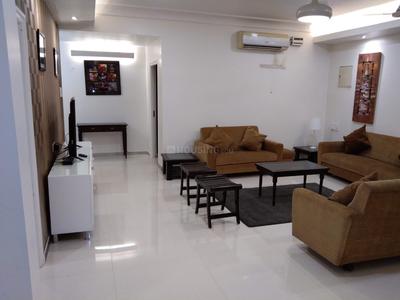 Hall Image of 3400 Sq.ft 3 BHK Apartment / Flat for rent in Jubilee Hills Hyderabad for Rs. 110000