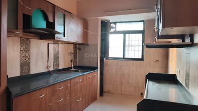 Kitchen Image of 1250 Sq.ft 2 BHK Apartment / Flat for rent in Haware Tiara, Kharghar Navi Mumbai for Rs. 42500