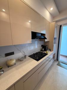 Kitchen Image of 1611 Sq.ft 3 BHK Builder Floor for rent in Trehan Luxury Floors 71, Sector 71 Gurgaon for Rs. 55000