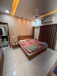 Bedroom Image of 1100 Sq.ft 3 BHK Apartment / Flat for sale in Mahalaxmee Raadhe Shyaam Harmony, Gotri Vadodara for Rs. 6500000
