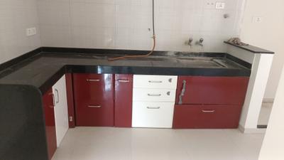 Kitchen Image of 1050 Sq.ft 2 BHK Apartment / Flat for sale in Nyati Elan, Wagholi Pune for Rs. 7600000