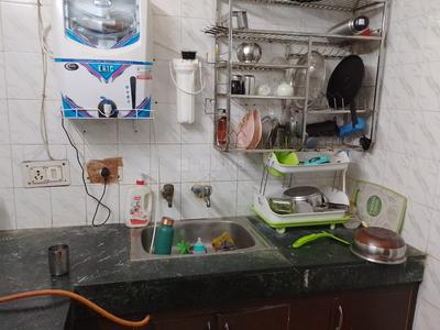 Kitchen Image of 900 Sq.ft 2 BHK Independent House for rent in Vaishali Ghaziabad for Rs. 20000