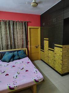 Bedroom Image of 1500 Sq.ft 3 BHK Builder Floor for rent in New Town Kolkata for Rs. 40000