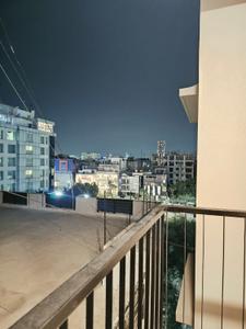 Balcony Image of 700 Sq.ft 1 BHK Apartment / Flat for rent in Indira Nagar Bengaluru for Rs. 44500