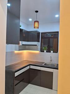 Kitchen Image of 780 Sq.ft 2 BHK Apartment / Flat for rent in Shrachi Greenwood Nest, New Town Kolkata for Rs. 30000