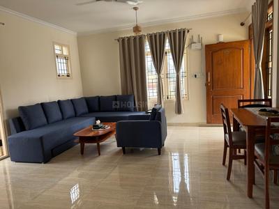 Hall Image of 1200 Sq.ft 1 BHK Penthouse for rent in Cox Town Bengaluru for Rs. 50000