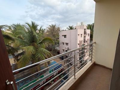 Balcony Image of 800 Sq.ft 2 BHK Independent House for rent in Sevashrama Bengaluru for Rs. 43000