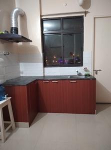 Kitchen Image of 462 Sq.ft 1 BHK Apartment / Flat for rent in Ambuja Utalika Effieciency And Comfort, Mukundapur Kolkata for Rs. 19000