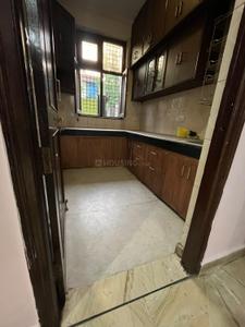 Kitchen Image of 1200 Sq.ft 2 BHK Builder Floor for rent in Delta II Greater Noida for Rs. 21000