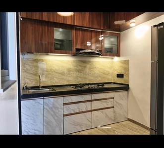 Kitchen Image of 664 Sq.ft 2.5 BHK Apartment / Flat for sale in VTP Aethereus Phase 2, Mahalunge Pune for Rs. 9500000