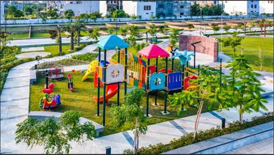 Image of 1378 Sq.ft Residential Plot / Land for sale in Pardos Sukoon, Sushant Golf City, Lucknow for Rs. 14329037