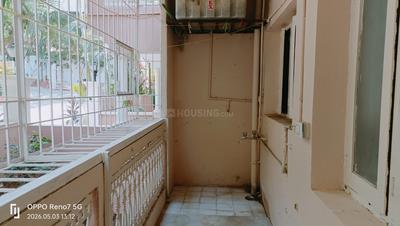 Balcony Image of 1000 Sq.ft 2 BHK Apartment / Flat for rent in Banjara Hills Hyderabad for Rs. 27000