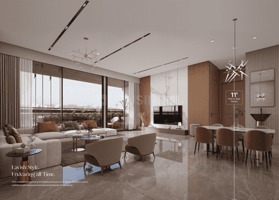Image of 1431 Sq.ft 3 BHK Apartment / Flat for sale in Western Luxuria, Vaishno Devi Circle, Ahmedabad for Rs. 12040000