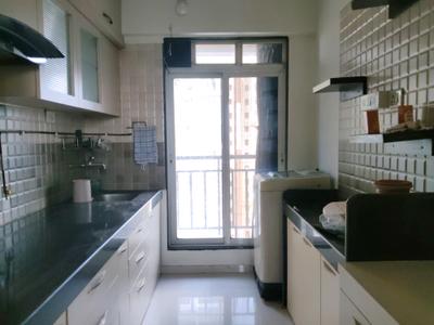 Kitchen Image of 1235 Sq.ft 2 BHK Apartment / Flat for rent in Kasarvadavali Thane for Rs. 45000