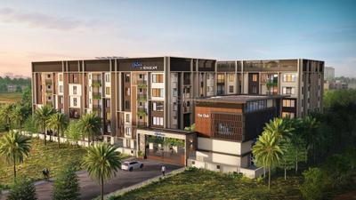 Image of 1527 Sq.ft 2 BHK Apartment / Flat for sale in Saravanampatty, Coimbatore for Rs. 9700000
