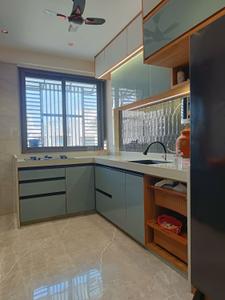 Kitchen Image of 2200 Sq.ft 2 BHK Apartment / Flat for rent in Adani Aangan, Shantigram Ahmedabad for Rs. 25000