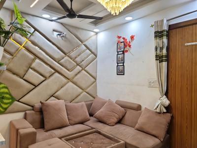 Living Room Image of 540 Sq.ft 2 BHK Apartment / Flat for rent in Razapur Khurd New Delhi for Rs. 21000