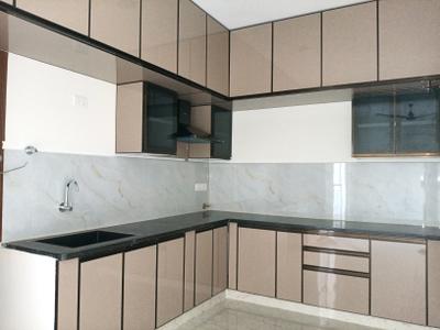 Kitchen Image of 1450 Sq.ft 3 BHK Apartment / Flat for rent in Yoga Sai Srikaram, Kaggadasapura Bengaluru for Rs. 60004