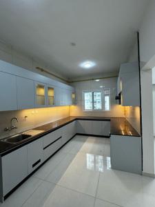 Kitchen Image of 2490 Sq.ft 4 BHK Apartment / Flat for rent in L And T Olivia At Raintree Boulevard Cluster 7, Sahakara Nagar Bengaluru for Rs. 140000