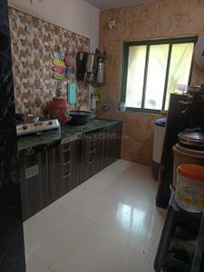 Kitchen Image of 650 Sq.ft 1 BHK Apartment / Flat for sale in Kalyan East Kalyan for Rs. 4200000