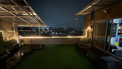 Balcony Image of 2600 Sq.ft 1.5 BHK Apartment / Flat for rent in Gota Ahmedabad for Rs. 27000