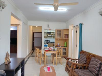 Living Room Image of 1400 Sq.ft 3 BHK Apartment / Flat for rent in Kaggadasapura Bengaluru for Rs. 54000