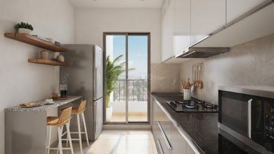 Kitchen Image of 1268 Sq.ft 2 BHK Apartment / Flat for sale in Saffron Amber, Sus Pune for Rs. 11800000