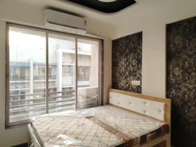 Bedroom Image of 566 Sq.ft 1 BHK Apartment / Flat for rent in Thakur Galaxy, Boisar Mumbai for Rs. 8000