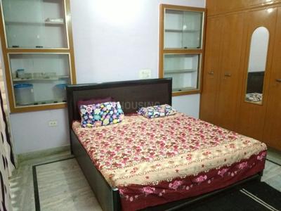 Bedroom Image of 700 Sq.ft 1 RK Builder Floor for rent in Vaishali Nagar Jaipur for Rs. 14000