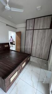 Bedroom Image of 1000 Sq.ft 2 BHK Builder Floor for rent in Malviya Nagar Jaipur for Rs. 25000