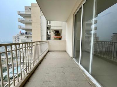 Balcony Image of 1650 Sq.ft 3 BHK Apartment / Flat for rent in Sushma Chandigarh Grande, Gazipur Zirakpur for Rs. 32999