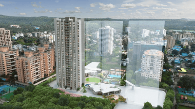 Image of 1757 Sq.ft 3 BHK Apartment / Flat for sale in M Soul Strings Wing B, Baner, Pune for Rs. 23500000