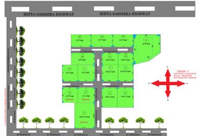 Image of 1361 Sq.ft Residential Plot / Land for sale in Naubatpur, Patna for Rs. 1700000
