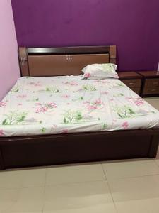Bedroom Image of 350 Sq.ft 1 RK Apartment / Flat for rent in Vijay Nagar Indore for Rs. 9000