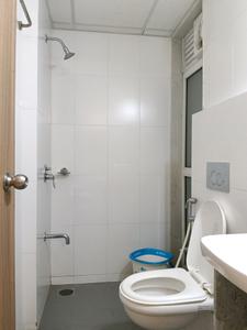 Common Bathroom Image of 700 Sq.ft 1.5 BHK Apartment / Flat for rent in Godrej Emerald, Kasarvadavali Thane for Rs. 27500