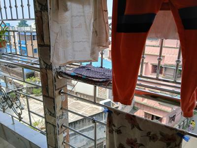 Balcony Image of 1200 Sq.ft 3 BHK Apartment / Flat for sale in Sinthi Kolkata for Rs. 7500000