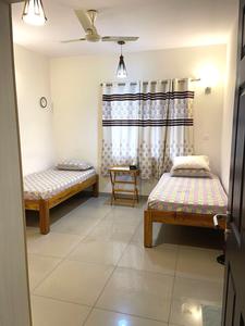 Bedroom Image of 600 Sq.ft 1 BHK Builder Floor for rent in Saiffee Apartment, Koramangala Bengaluru for Rs. 29000