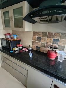 Kitchen Image of 1551 Sq.ft 3 BHK Apartment / Flat for rent in Vriddhi Urban Heights, Kasba Kolkata for Rs. 55000