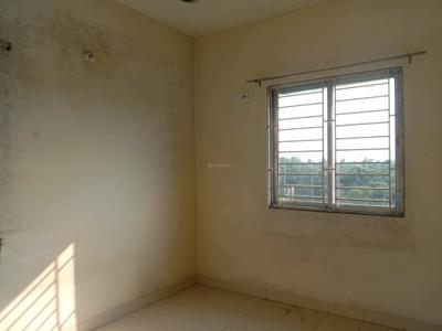 Bedroom Image of 450 Sq.ft 1 BHK Apartment / Flat for rent in Shapoorji Pallonji Shukhobrishti, New Town Kolkata for Rs. 9500