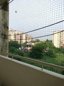 Bedroom Three Image of 1500 Sq.ft 3 BHK Apartment / Flat for rent in Sector 18 Dwarka New Delhi for Rs. 40000