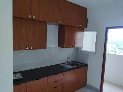 Kitchen Image of 1200 Sq.ft 3 BHK Apartment / Flat for rent in Ramky One Symphony, Patancheru Sangareddy for Rs. 38000