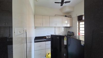 Kitchen Image of 650 Sq.ft 1 BHK Apartment / Flat for rent in Sheth Vasant Oasis, Andheri East Mumbai for Rs. 62000