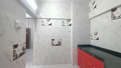Kitchen Image of 610 Sq.ft 1 BHK Apartment / Flat for rent in Safalaya New Bombay Safalya, Airoli Navi Mumbai for Rs. 27500