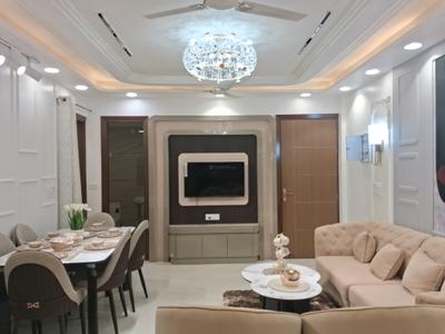 Living Room Image of 1200 Sq.ft 4 BHK Builder Floor for sale in Hastsal New Delhi for Rs. 9000000