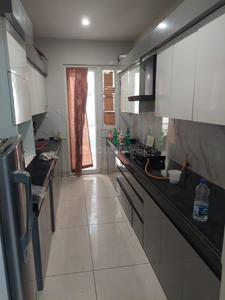 Kitchen Image of 1150 Sq.ft 2 BHK Apartment / Flat for rent in Bajwa Sunny Heights, Kharar Mohali for Rs. 20000